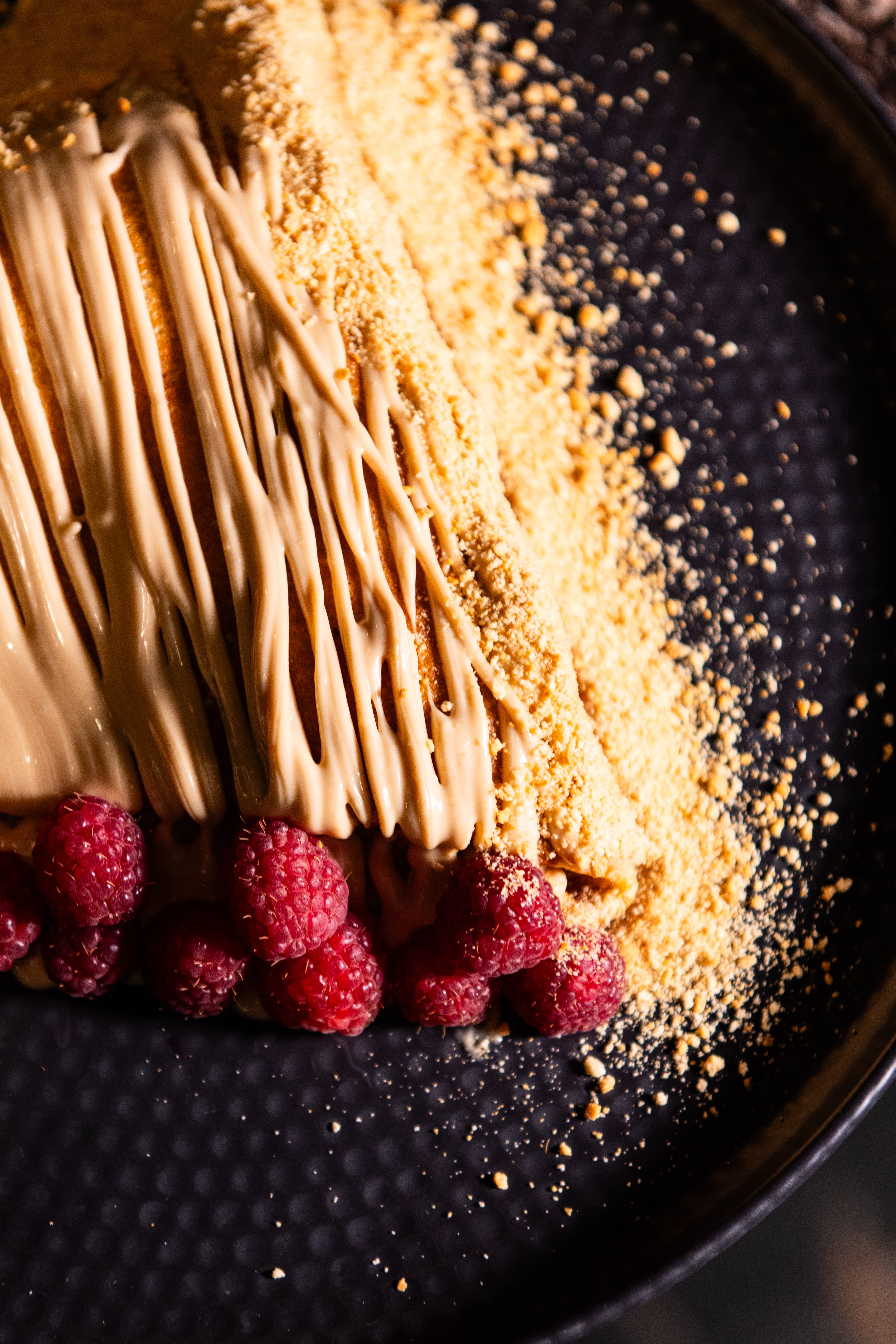 Raspberry Crepe